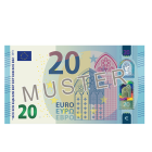 20 € Verrechnungsscheck